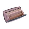 Veľká dámska kožená peňaženka na zips Segali 7622 svetlo ružová