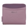 Malá dámská kožená peněženka Segali 7544 B Orchid fialová