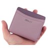 Malá dámská kožená peněženka Segali 7544 B Orchid fialová