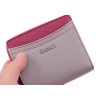 Malá dámská kožená peněženka Segali 7544 B Grey šedá s růžovou