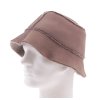 Kožešinový klobouk z ovčiny K04 taupe