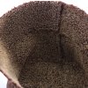 Kožešinový klobouk z ovčiny K06 tmavě hnědý