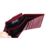 Menší dámská kožená peněženka Cosset 4508 Komodo Red červená