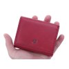 Menší dámská kožená peněženka Cosset 4508 Komodo Red červená