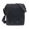 Pánská kožená taška přes rameno Mustang Valencia černá
