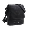 Pánská kožená taška přes rameno Mustang Valencia černá