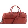Kožená taška na malý 13'' notebook Hexagona 464409 oranžová