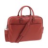 Kožená taška na malý 13'' notebook Hexagona 464409 oranžová