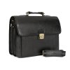 Pánská kožená aktovka Hexagona 119057 černá