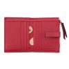 Dámská kožená peněženka Lagen Yuva červená