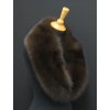Kožešinový límec z polární lišky L315 hnědý
