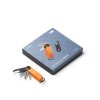Orbitkey Key Organiser Set Active Tangerine and MT v2 Black 5