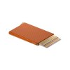 WEB Medium Cardprotector Fluted Orange+ Open