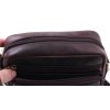 Pánská kožená taška přes rameno Sendi ASEN tmavě hnědá