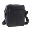Pánská kožená taška přes rameno Sendi ASEN černá