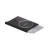 WEB Medium Cardprotector for MagSafe Black Open