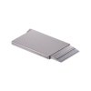WEB Medium Cardprotector Fluted Silver+ Open