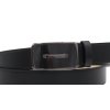 Pánský kožený opasek Špongr 350034 AUTOMAT černý