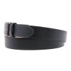 Pánský kožený opasek Špongr 350035 AUTOMAT černý
