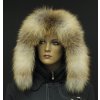 Kožešinový lem na kapuci z goldplatinové lišky - 7078