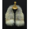 Kožešinový lem na kapuci z goldplatinové lišky - 7079