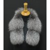 Kožešina na kapuci ze stříbrné lišky 7081 - Silver FOX