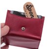 Malinká dámská kožená peněženka Segali SG1756 MINI perleťově červená