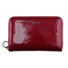 Středně velká dámská kožená peněženka Carmelo 2124 N červená