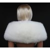 Kožušinová štôlňa z polárnej líšky ST207 Off - White