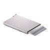 WEB Medium Cardprotector Fluted for Magsafe Silver+ Flat