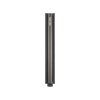 WEB Medium Matte Satin Slimwallet Steel Earth Grey Side