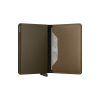 WEB Medium Matte Satin Slimwallet Bronze Cedar Semi