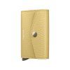 WEB Medium Pebble Envelope Butter Yellow Cashmere Front