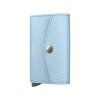 WEB Medium Pebble Envelope Ice Blue Cashmere Front