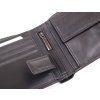 Kožená peněženka SECRID Bandwallet Matte Black-Black černá