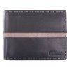 Kožená peněženka SECRID Bandwallet Matte Black-Black černá