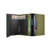 ORIGINAL JPG Bandwallet Matte Leaf Khaki Powder Forest Open