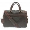 Pánská business kožená taška Hexagona 154657 s odepínatelným ramenním popruhem na notebook
