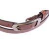 Dámský kožený opasek Špongr 2515 koňakově hnědý