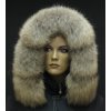 Kožešina na kapuci z finského mývalovce 3033 NATUR