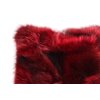 Kožešinový polštář z finského mývalovce - Red