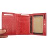 Dámska kožená peňaženka Segali 910199510 Red červená hadej kože
