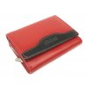 Dámská kožená peněženka Segali SG61420 red black