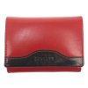 Dámska kožená peňaženka Segali SG61420 red black