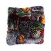 Kožešinový polštář z finského mývalovce - Multicolor