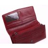 Dámska kožená peňaženka Cosset 4466 Komodo bordó