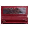 Vínová kožená peněženka Cosset 4493 Komodo