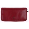 Dámska kožená peňaženka s organizérom Cosset 4401 Komodo bordová