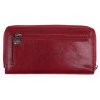 Dámska kožená peňaženka s organizérom Cosset 4401 Komodo bordová