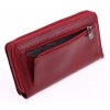 Dámská kožená peněženka s organizérem Cosset 4401 Komodo bordová